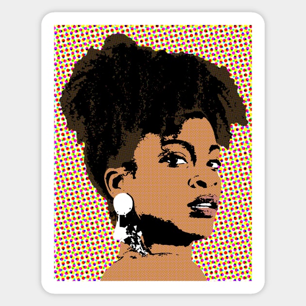 ari lennox style pop art Sticker by soundofpopart